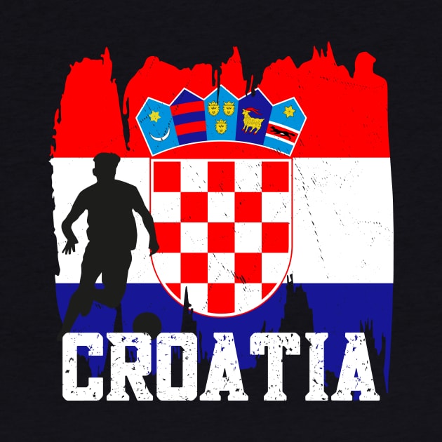 Croatia Flag Soccer Football Team 2022 by mcoshop